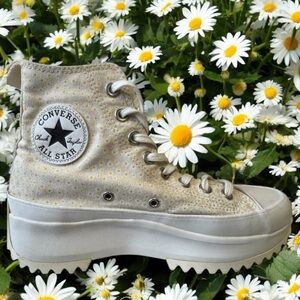 Daisy CONVERSE Chuck Taylor Run Star Hike All Star High Platform Women’s 8.5